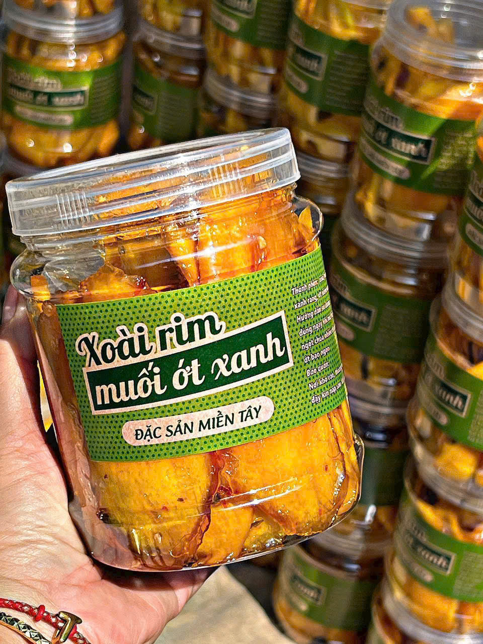 XOÀI RIM MUỐI ỚT XANH