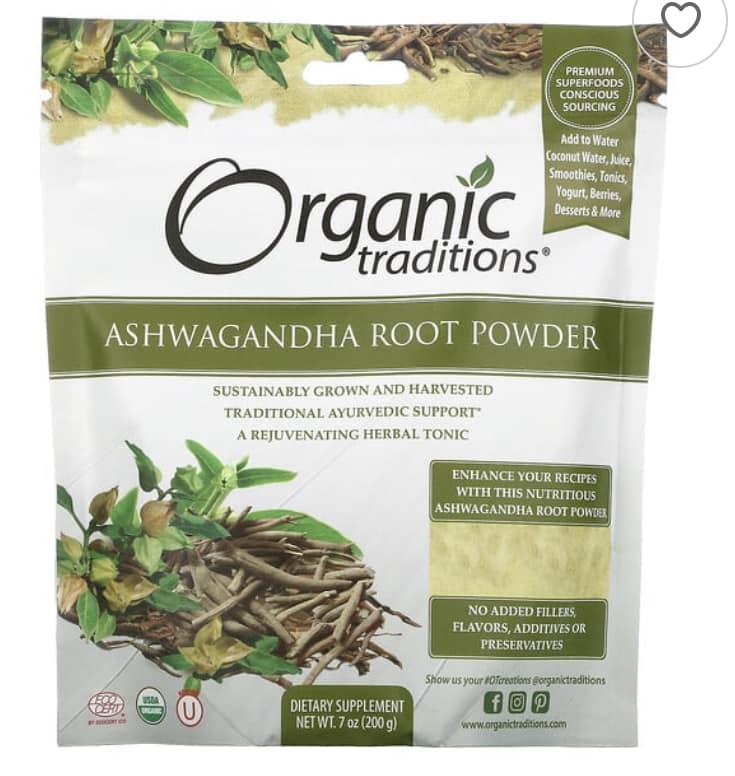 BỘT NHÂN SÂM ẤN ĐỘ HỮU CƠ Organic Tradition